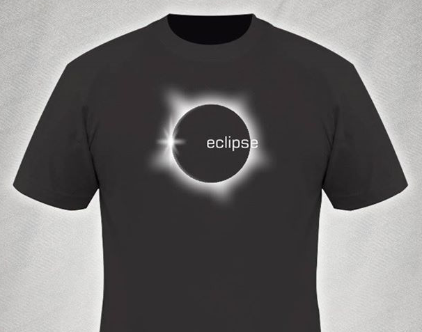 Técnica Fácil para Crear Camisetas con Efecto de Eclipse en Corel Draw